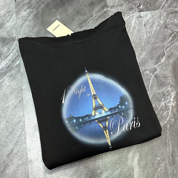 Black Oversized Hooded Sweatshirt By Vetements - Picture 10 of 10